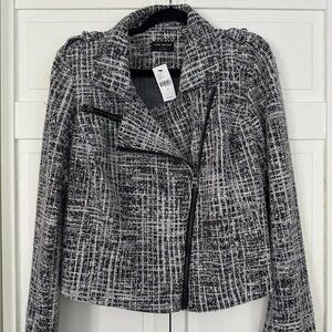 NWT Boucle Moto Jacket, Size 14 from Lane Bryant